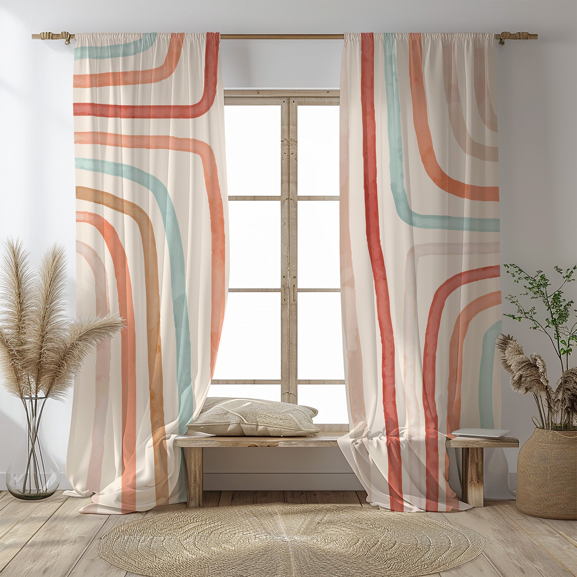 Abstract Curtains
