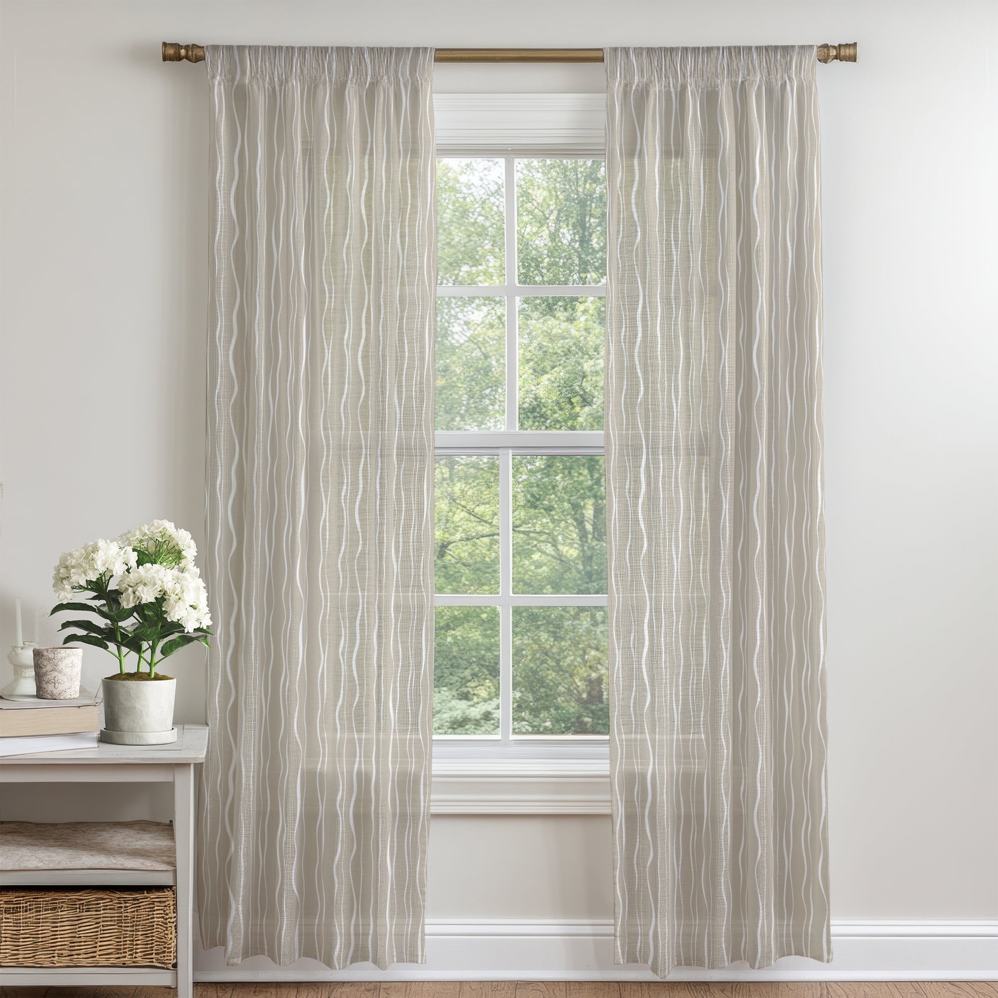 Semi Sheer Curtains