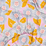 Abstract Doodle Pink Yellow Maximalist Aesthetic Tablecloth