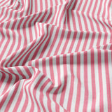 Nordic Minimalist Striped Scandinavian Cotton Duvet Cover Set BLUSH PINK