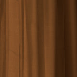 Minimalist Solid Chocolate Brown Blackout Window Curtain BRUNN
