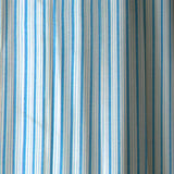 Light Blue White Vertical Thin Stripes Nordic Scandinavian Blackout Window Curtain SNO
