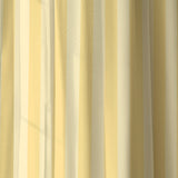 Butter Yellow Vertical Stripes Nordic Scandinavian Blackout Window Curtain LYS