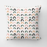 Scandinavian Pastel Geometric Nordic Throw Pillow Cover LINNE