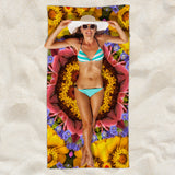 AHIMSA Beach Towel