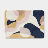 Abstract Shapes Elegant Minimalist Bath Mat TALIA