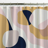 Abstract Shapes Elegant Minimalist Shower Curtain TALIA