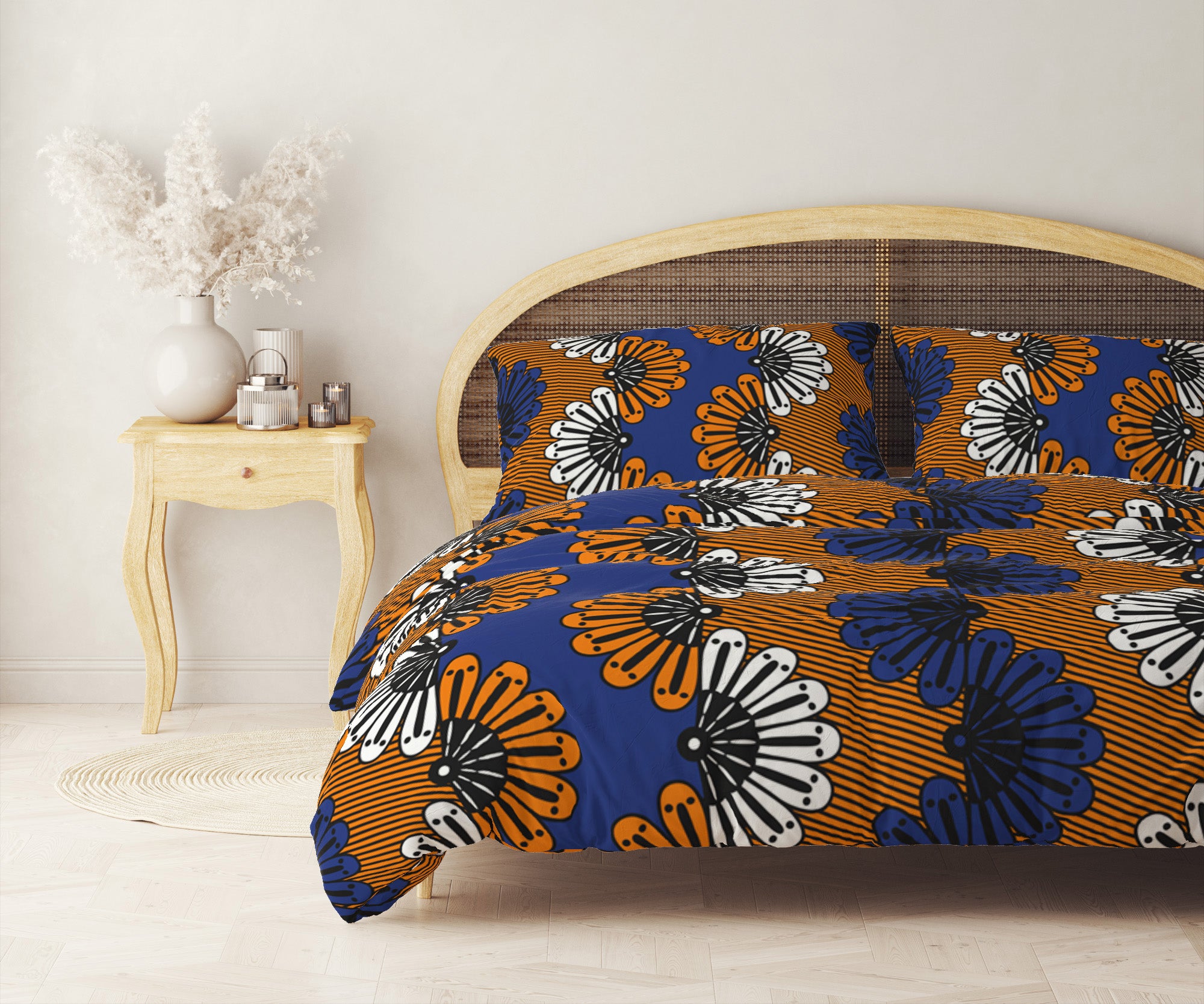 Cotton Duvet Cover- Blue selling Animals