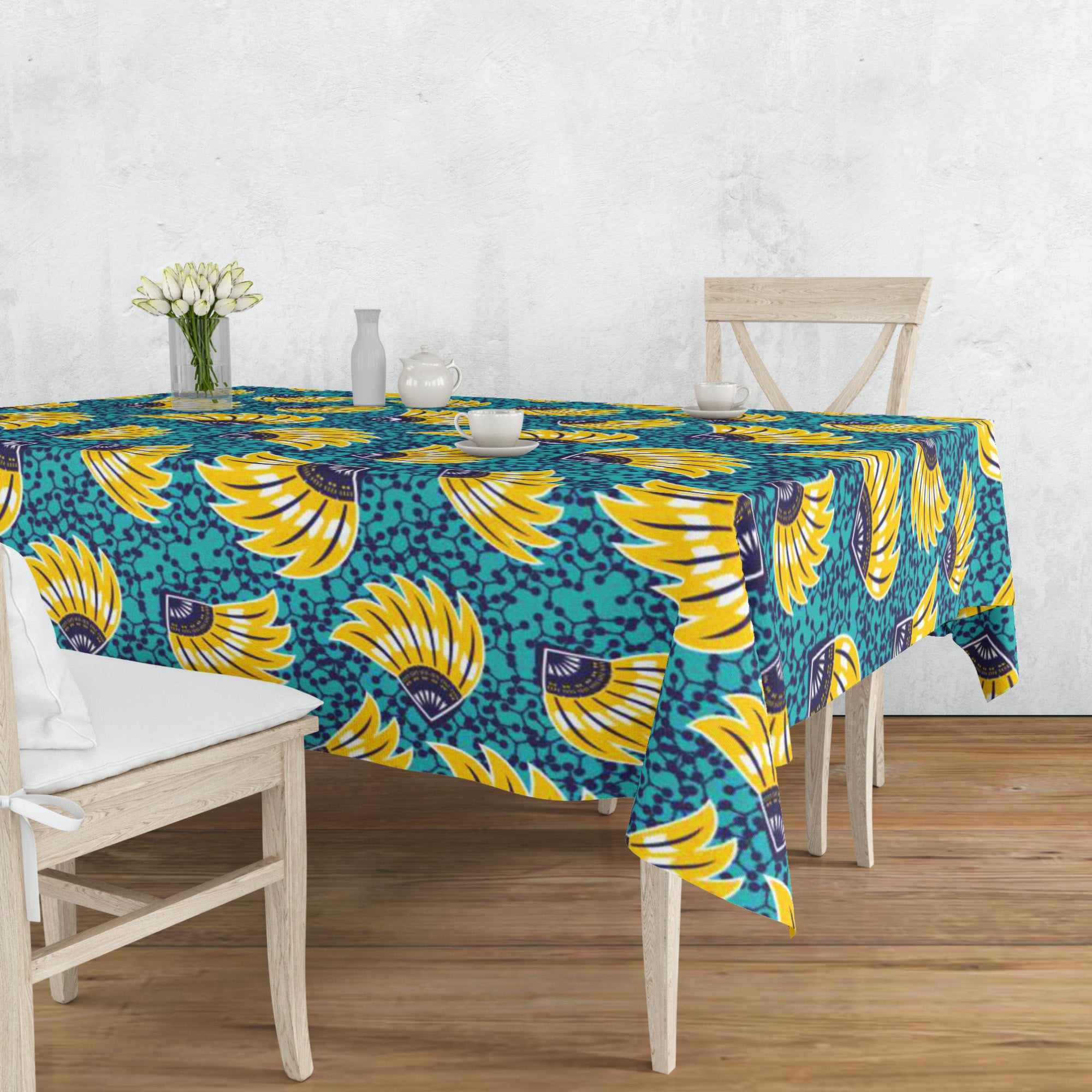 Safari Table Runner, Vintage African Animals, Teal Green Colors, Seamless  Table Setting Decor – GoJeek