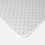 Yellow Teal Blue Floral Ankara African Kitenge Ethnic Bath Mat ANKARA