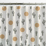 Summer Cactus Desert Sun Boho Southwestern Shower Curtain CACTUS