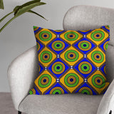 Ethnic African Print Throw Pillow Cover KENYA