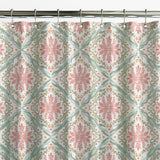 Soft Pastel Ornamental Damask Arabesque Shower Curtain HALIMA