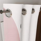 Mid Century Modern Abstract Art Neutral Pastel Blackout Window Curtains HELGA - 2 Panels - Nursery Curtains