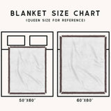 Blooming ‘70s Floral Boho Cotton Woven Throw Blanket BLOOM