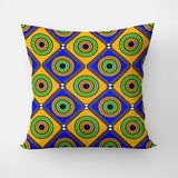 Ethnic African Print Throw Pillow Cover KENYA