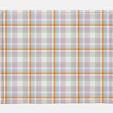 Tartan Checkered Pastel Colors Farmhouse Cotton Placemats ADINA - Set of 2