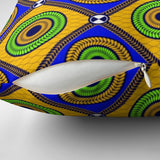 Ethnic African Print Throw Pillow Cover KENYA