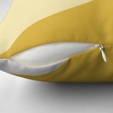 Scandinavian Minimalist Yellow Gray Throw Pillow Cover CHARLOTTE