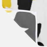 Abstract Bermuda Yellow Floral Shower Curtain BERMUDA