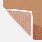 Terracotta Sunset Landscape Earth Tones Boho Shower Curtain TERRAN