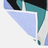 Laurel Tree Botanical Teal Blue Shower Curtain LAUREL