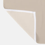 Three Sun Beige Sunburst Boho Chic Shower Curtain SOLEIL