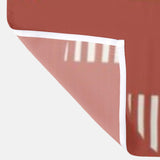 Mid Century Modern Minimalist Geometric Rust Shower Curtain ANNAR