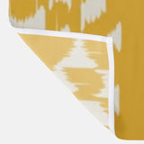 African Mudcloth Ethnic Mustard Yellow Boho Shower Curtain NALA