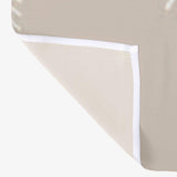 Scandinavian Minimalist Geometric Beige Shower Curtain KELDA