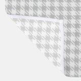 Gray White Checkered Tartan Rustic Farmhouse Shower Curtain DAKOTA