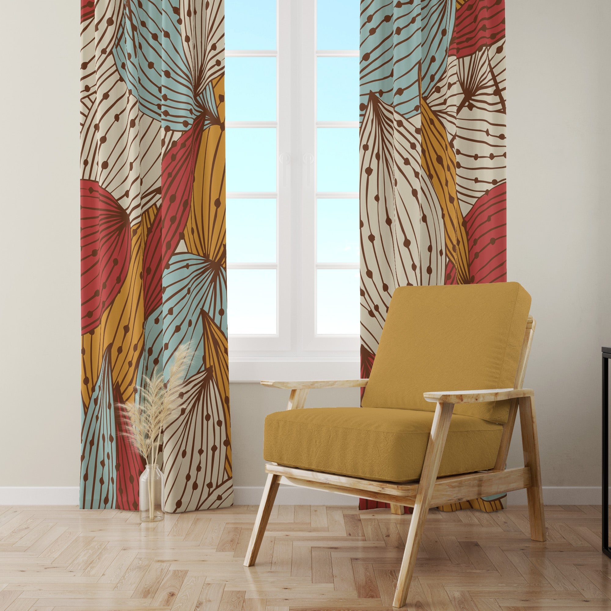 Mid Century Modern Curtains