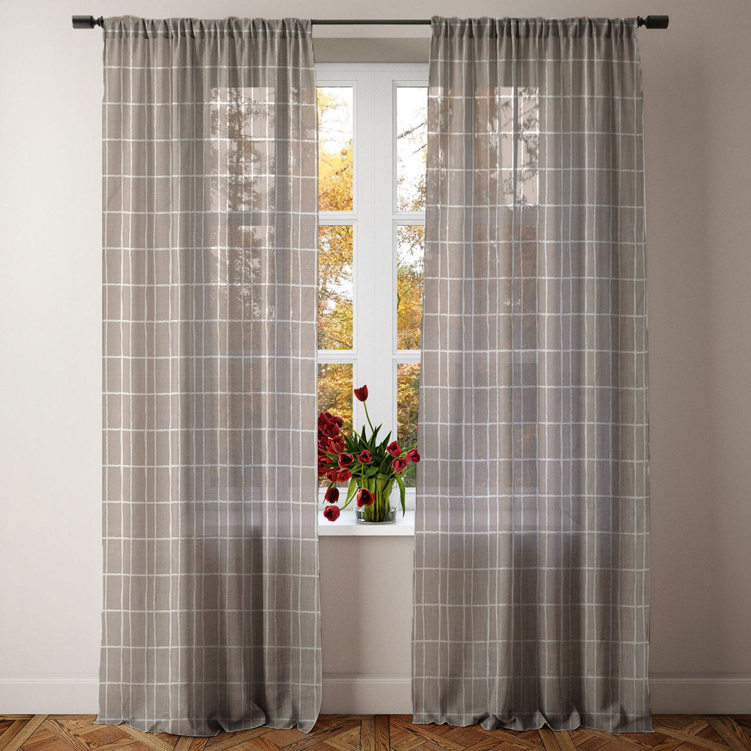 Semi Sheer Curtains