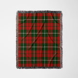 Christmas Decorative Tartan Cotton Woven Throw Blanket SCOTTISH