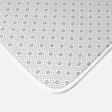 Christmas Gold Branches White Elegant Bath Mat CAROL