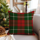 Christmas Decorative Tartan Throw Pillow Cover SCOTTISH