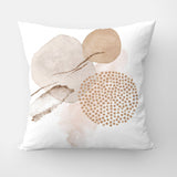 Abstract Art Blush Pink Ivory Beige Neutral Boho Throw Pillow Cover ADELE