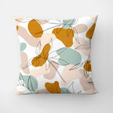 Abstract Pastel Colors Botanical Throw Pillow Cover ADELINE