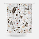 Tropical Organic Neutral Shower Curtain DYPSIS