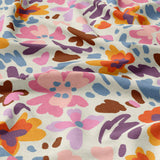 Blooming Flowers Multicolor Botanical Floral Cotton Duvet Cover Set FLORA