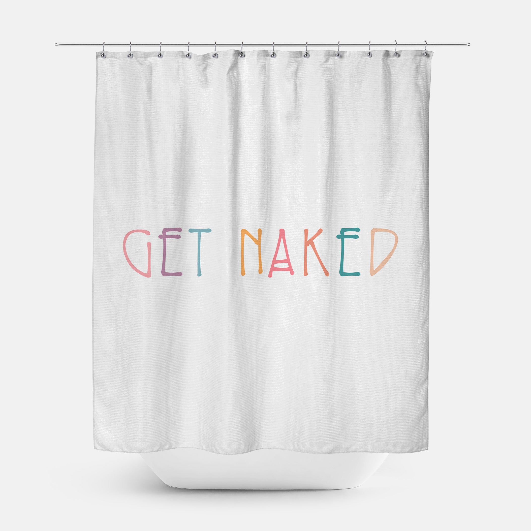 Get outlet Naked Shower Curtain | Botanical Art | Funny Shower Curtain | Minimalist Decor