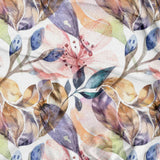 Watercolor Feathers And Lilies Pastel Floral Bohemian Tablecloth GRETA