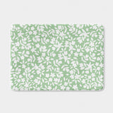 Vintage Daisy Flowers Cottage Farmhouse Floral Bath Mat MARISE