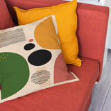 Abstract Art Geometric Mid Century Modern Throw Pillow Cover ROHE