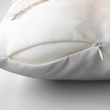 Abstract Art Blush Pink Ivory Beige Neutral Boho Throw Pillow Cover ADELE