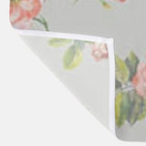 Vintage Retro Pink Roses Rustic Light Gray Farmhouse Shower Curtain ROSE