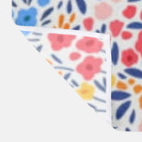 Multicolor Tiny Wild Flowers Botanical Floral Shower Curtain LALITA
